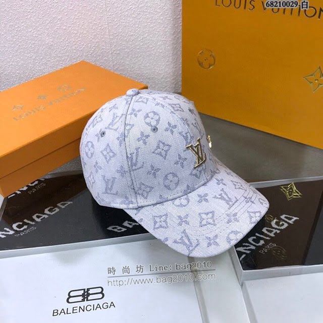 LV男女同款帽子 路易威登老花棒球帽  mm1023